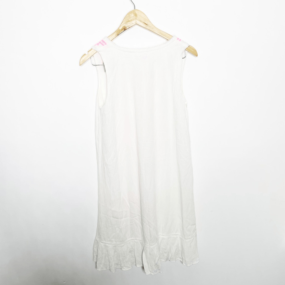 Lilly Pulitzer Thalia Dress Sunseekers Embroidery resort white 25149 womens XS - Picture 5 of 6